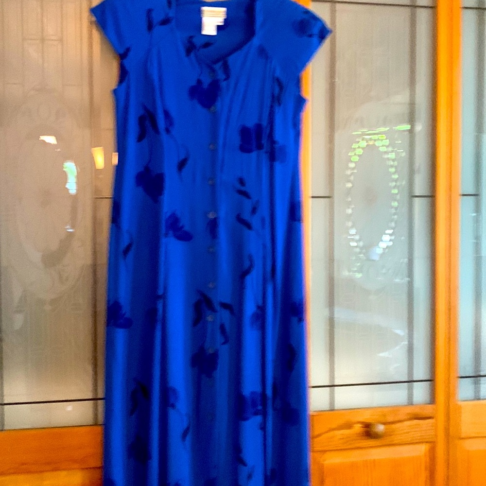 Long Button down dress